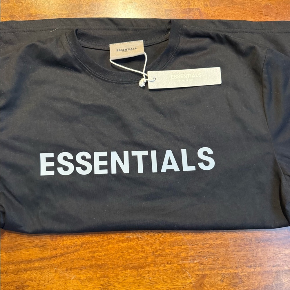 Essentials Black T-Shirt